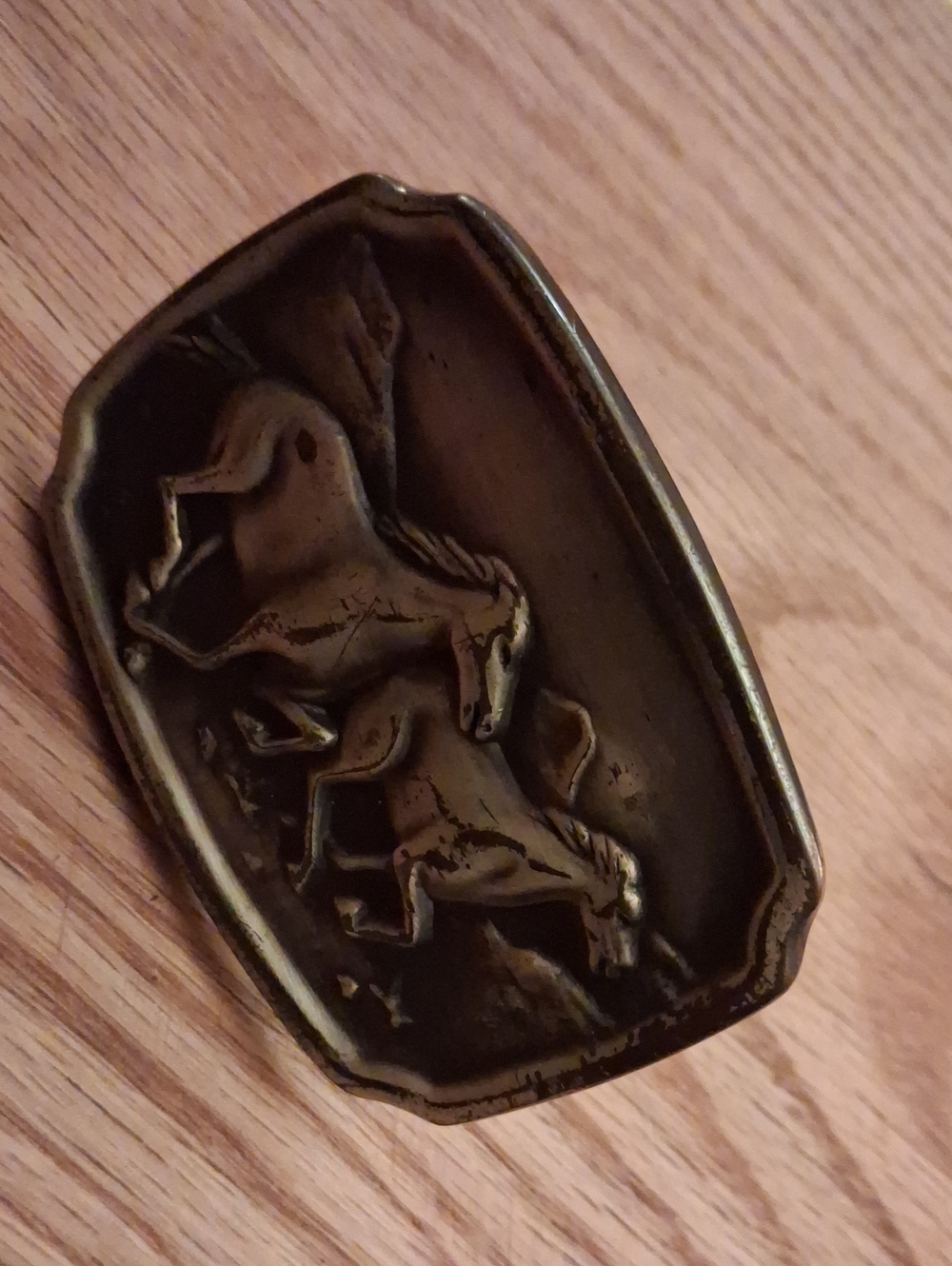 Vintage Brass Buckle - Picture 4 of 6
